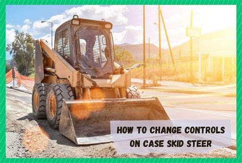 how to change control pattern on case skid steer|case skid steer adjustment.